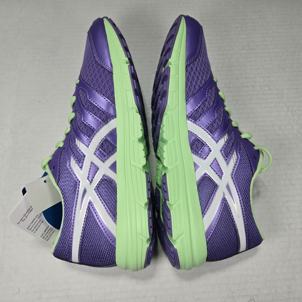 ASICS GEL- ZARACA 4 GS kids Purple and Lime Running Shoes Size 7 - Picture 5 of 12